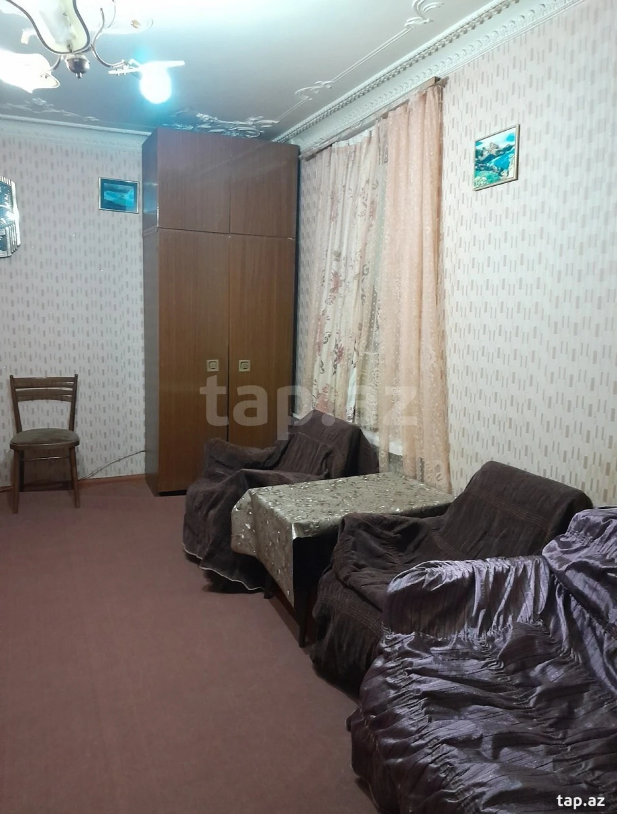 Kirayə verilir 1 otaqlı mənzil 35 m²