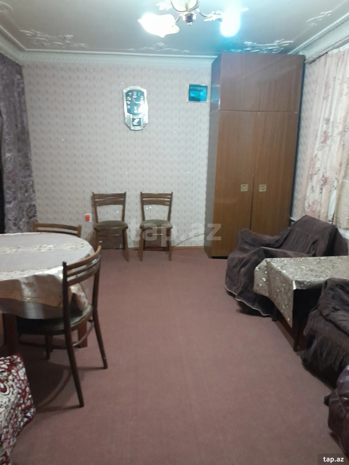 Kirayə verilir 1 otaqlı mənzil 35 m²