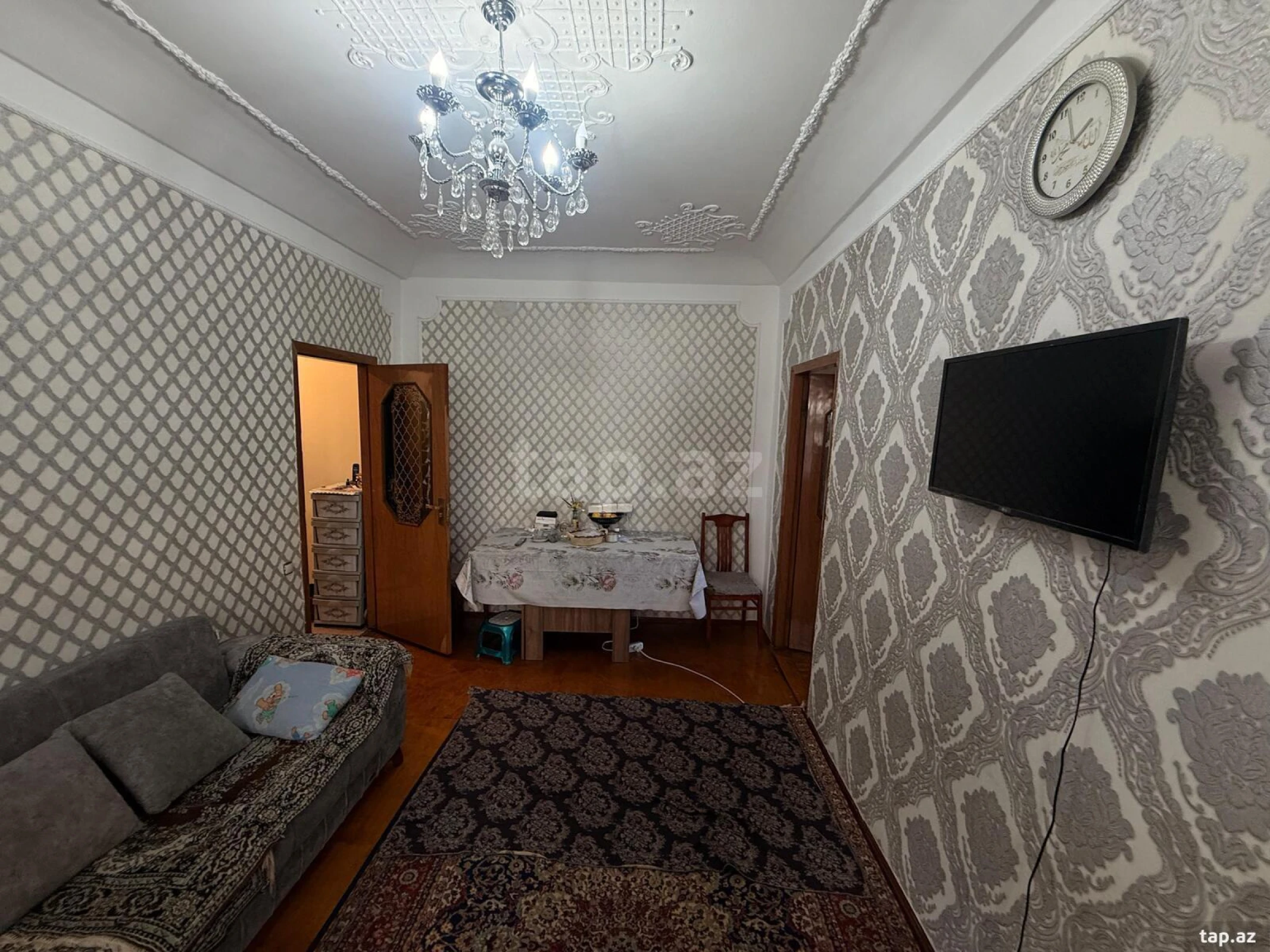 Satılır 2 otaqlı mənzil 36 m²