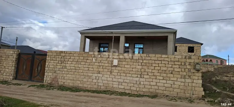 Satılır 4 otaqlı həyət evi — Xırdalan, Saray 4 otaq