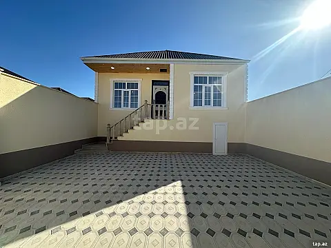 Satılır 4 otaqlı həyət evi 120 m² — Sumqayıt, Saray 4 otaq 120.00 m²