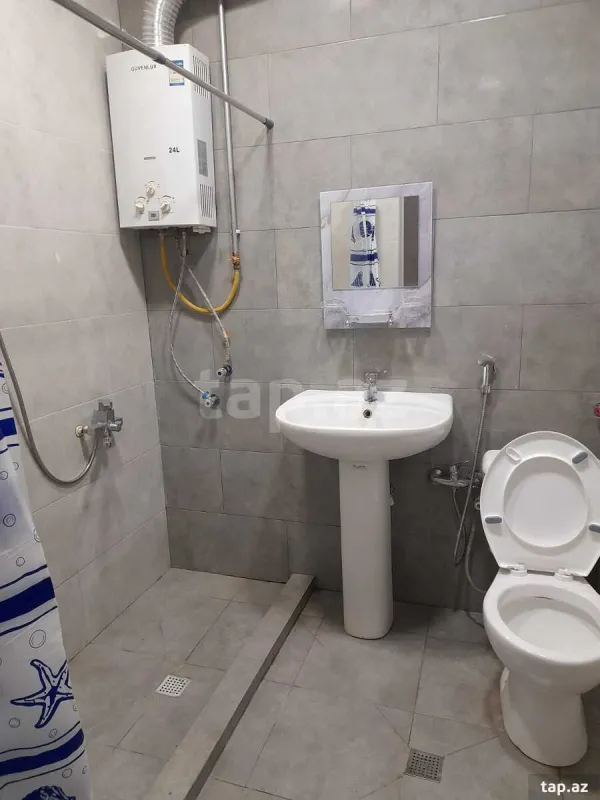 Kirayə verilir 1 otaqlı mənzil 45 m²