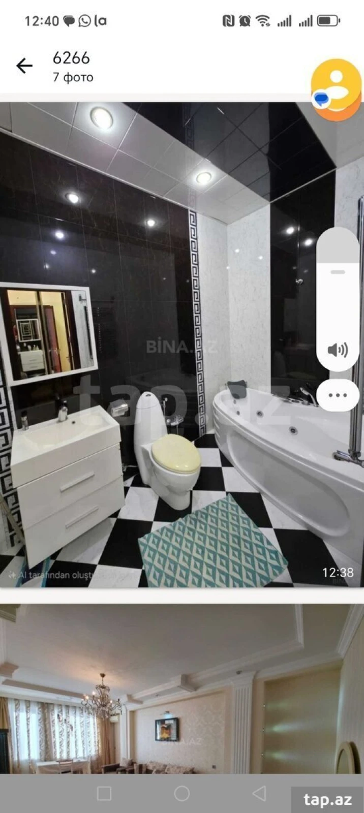 Kirayə verilir 2 otaqlı yeni tikili 100 m²