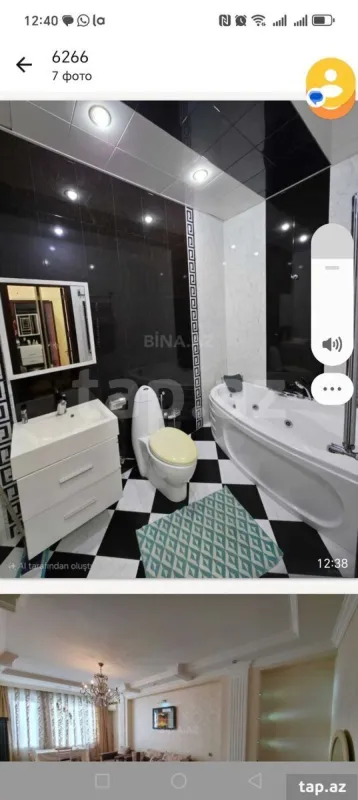 Kirayə verilir 2 otaqlı yeni tikili 100 m²