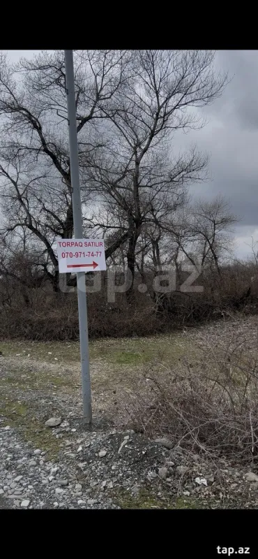 Satılır torpaq sahəsi