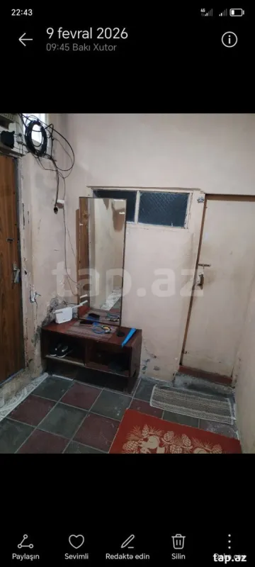 Kirayə verilir 2 otaqlı mənzil 72 m²