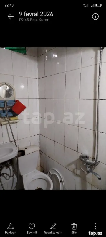 Kirayə verilir 2 otaqlı mənzil 72 m²