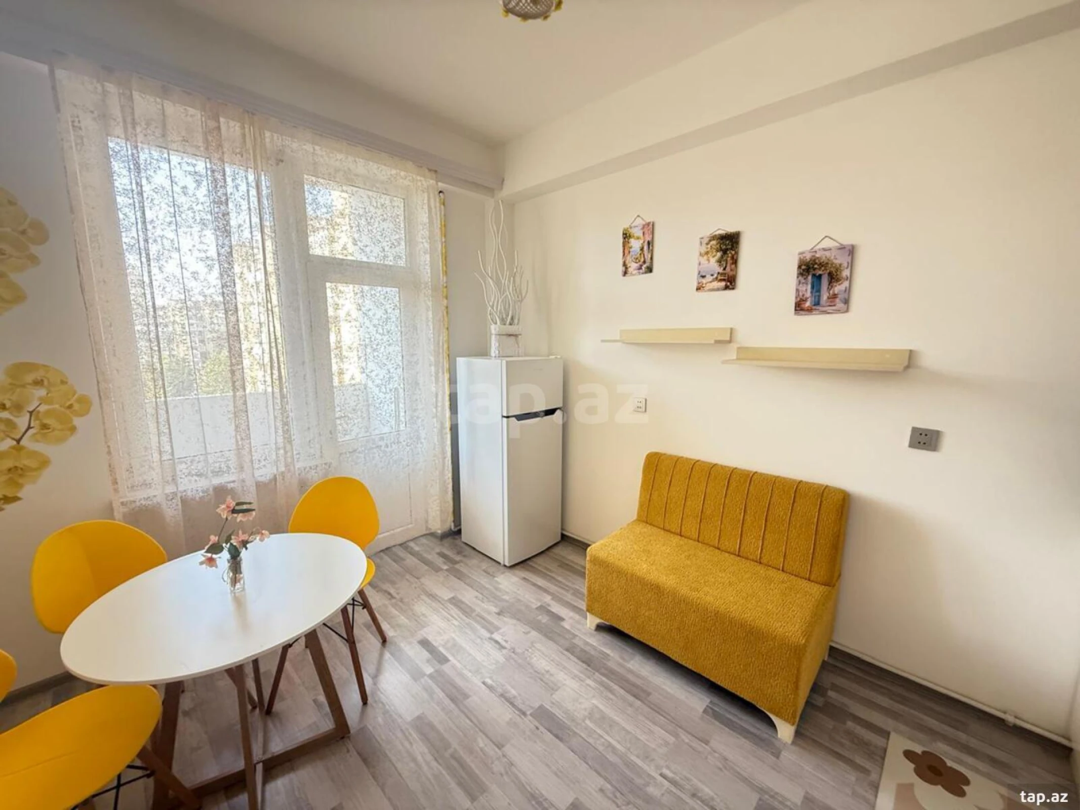 Kirayə verilir 1 otaqlı yeni tikili 60 m²