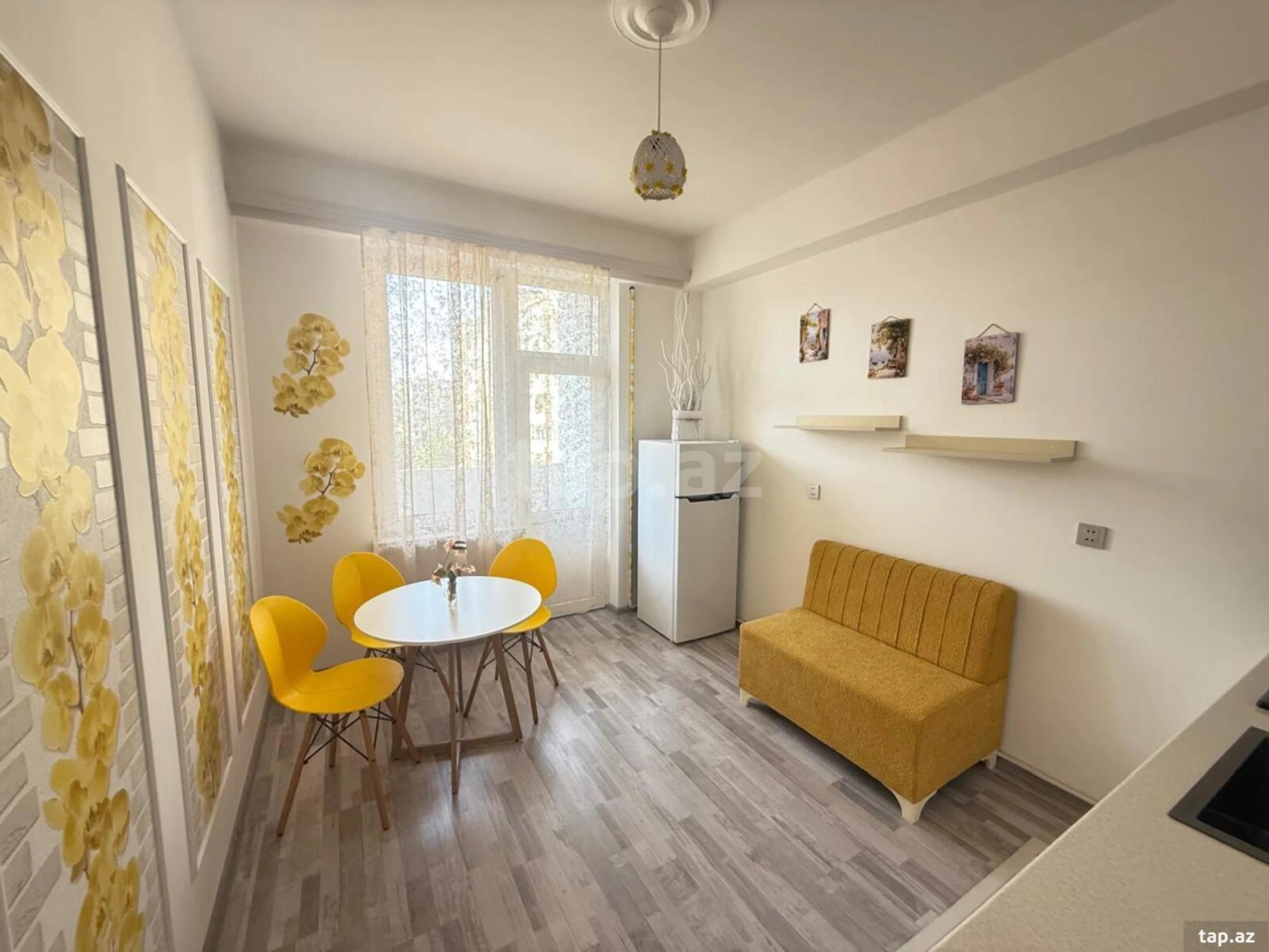 Kirayə verilir 1 otaqlı yeni tikili 60 m²