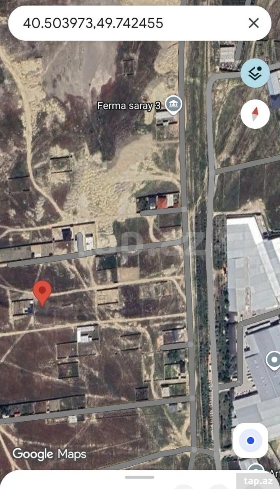 Satılır torpaq sahəsi