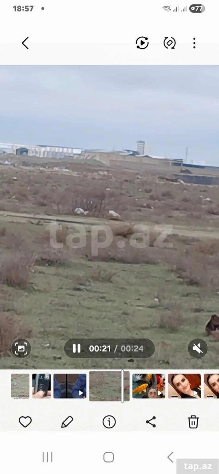 Satılır torpaq sahəsi