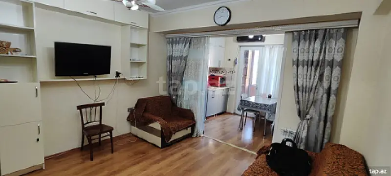 Kirayə verilir 1 otaqlı mənzil 35 m²