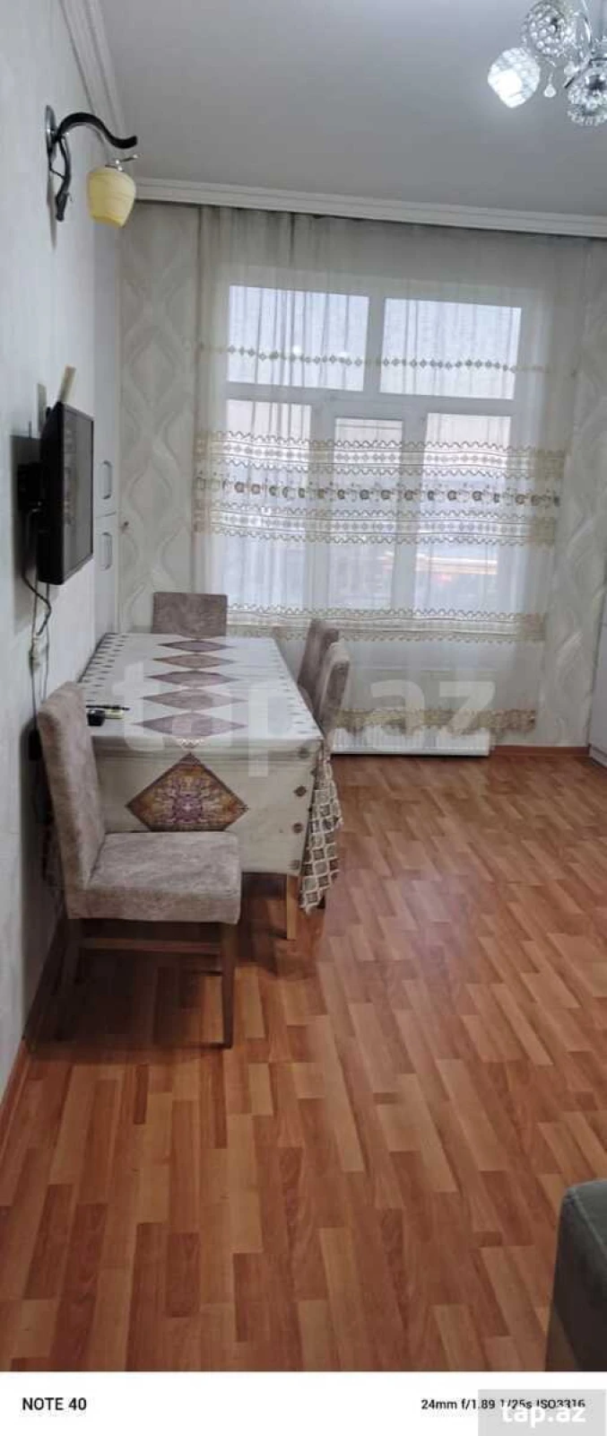 Kirayə verilir 1 otaqlı yeni tikili 60 m²