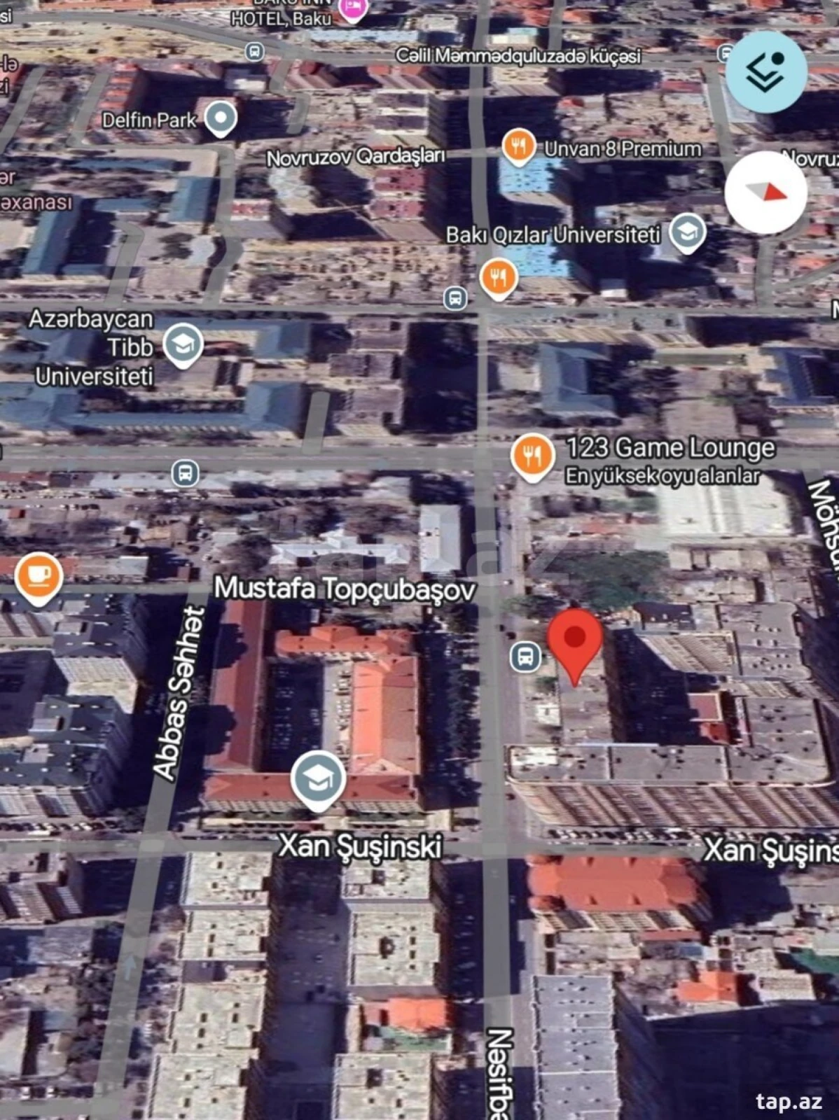 Kirayə verilir 3 otaqlı mənzil 90 m²