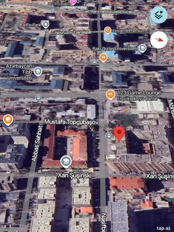 Kirayə verilir 3 otaqlı mənzil 90 m²