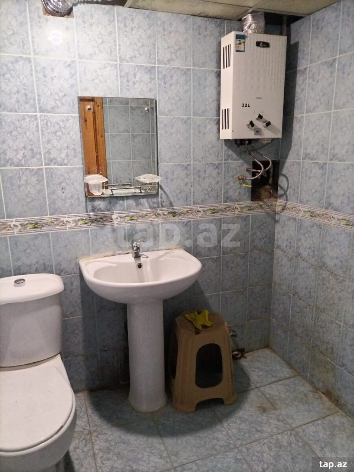 Kirayə verilir 1 otaqlı mənzil 32 m²