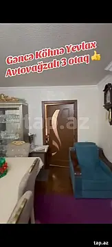 Satılır 3 otaqlı mənzil 60 m²