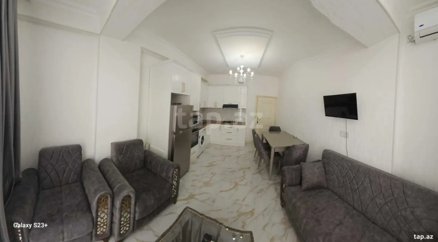 Kirayə verilir 2 otaqlı yeni tikili 55 m²