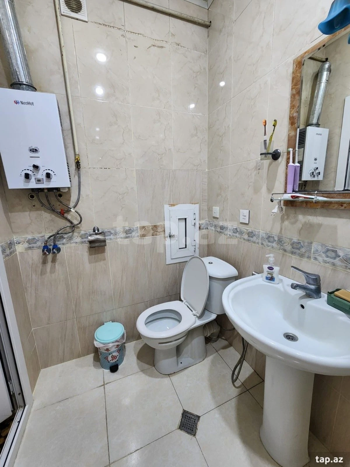 Kirayə verilir 2 otaqlı mənzil 50 m²
