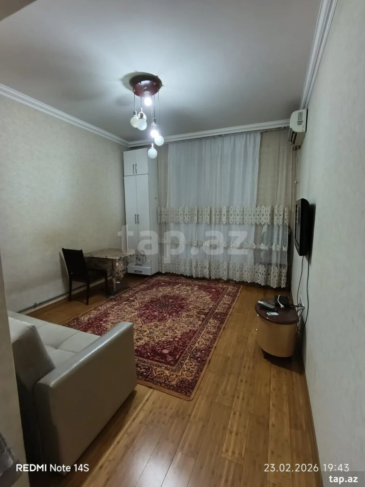 Kirayə verilir 1 otaqlı yeni tikili 28 m²