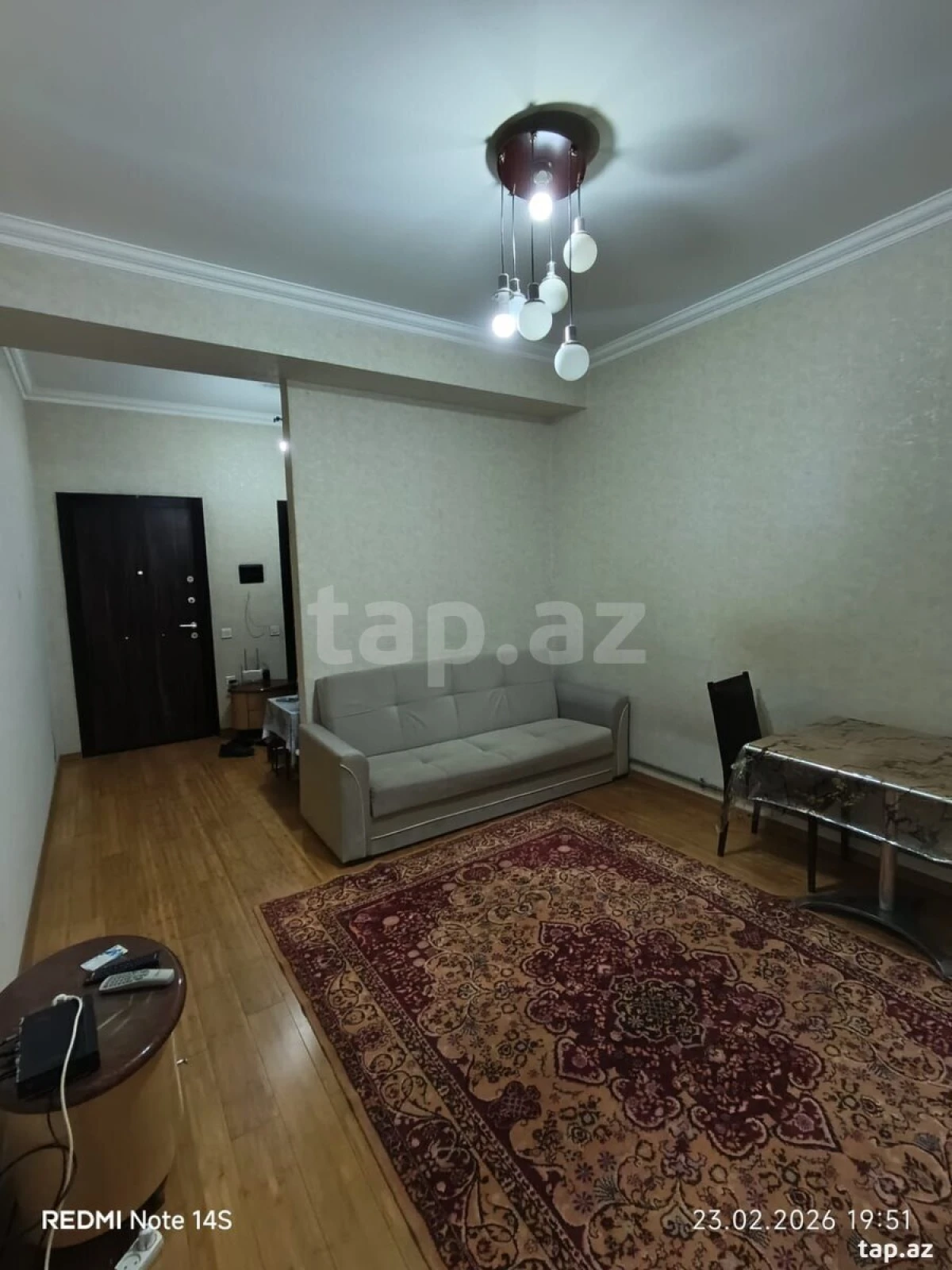Kirayə verilir 1 otaqlı yeni tikili 28 m²