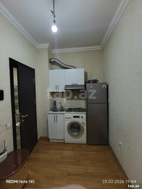 Kirayə verilir 1 otaqlı yeni tikili 28 m²