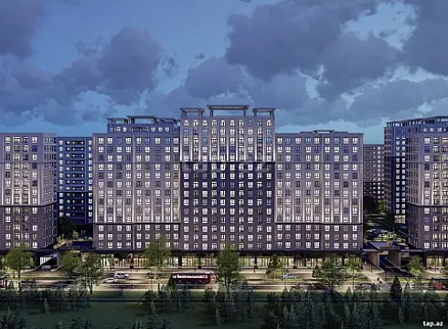 Satılır 1 otaqlı yeni tikili 51 m² — Bakı, Binəqədi 1 otaq 51.00 m²