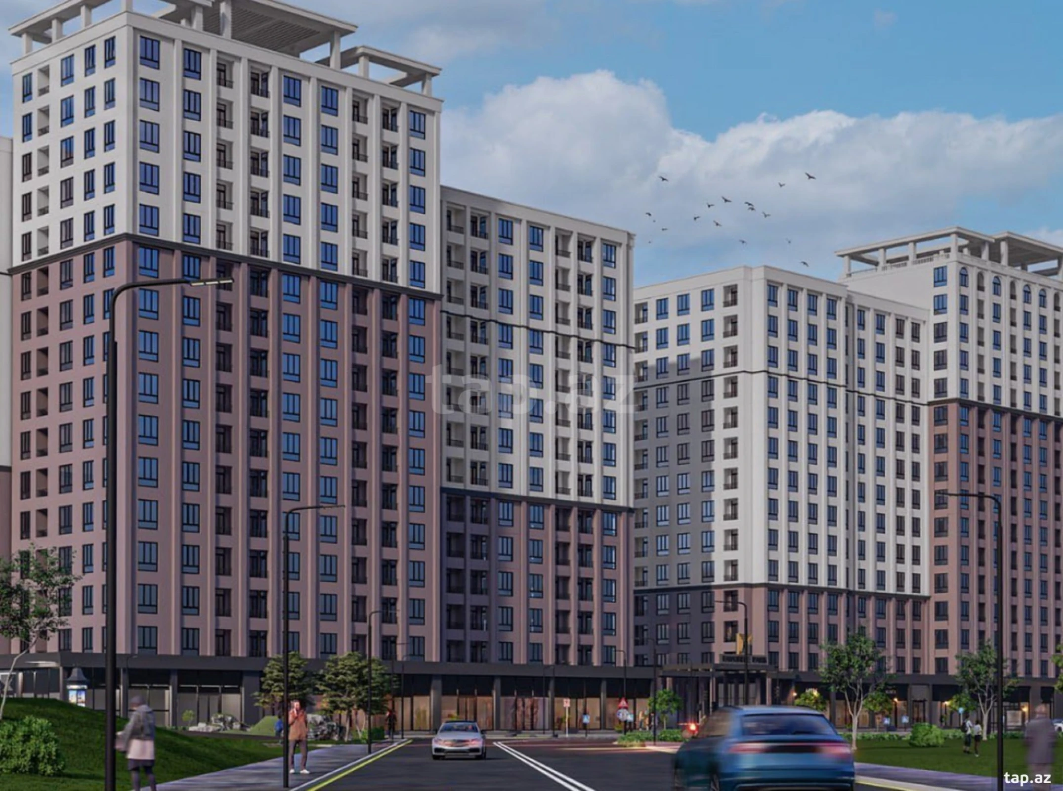 Satılır 1 otaqlı yeni tikili 51 m²