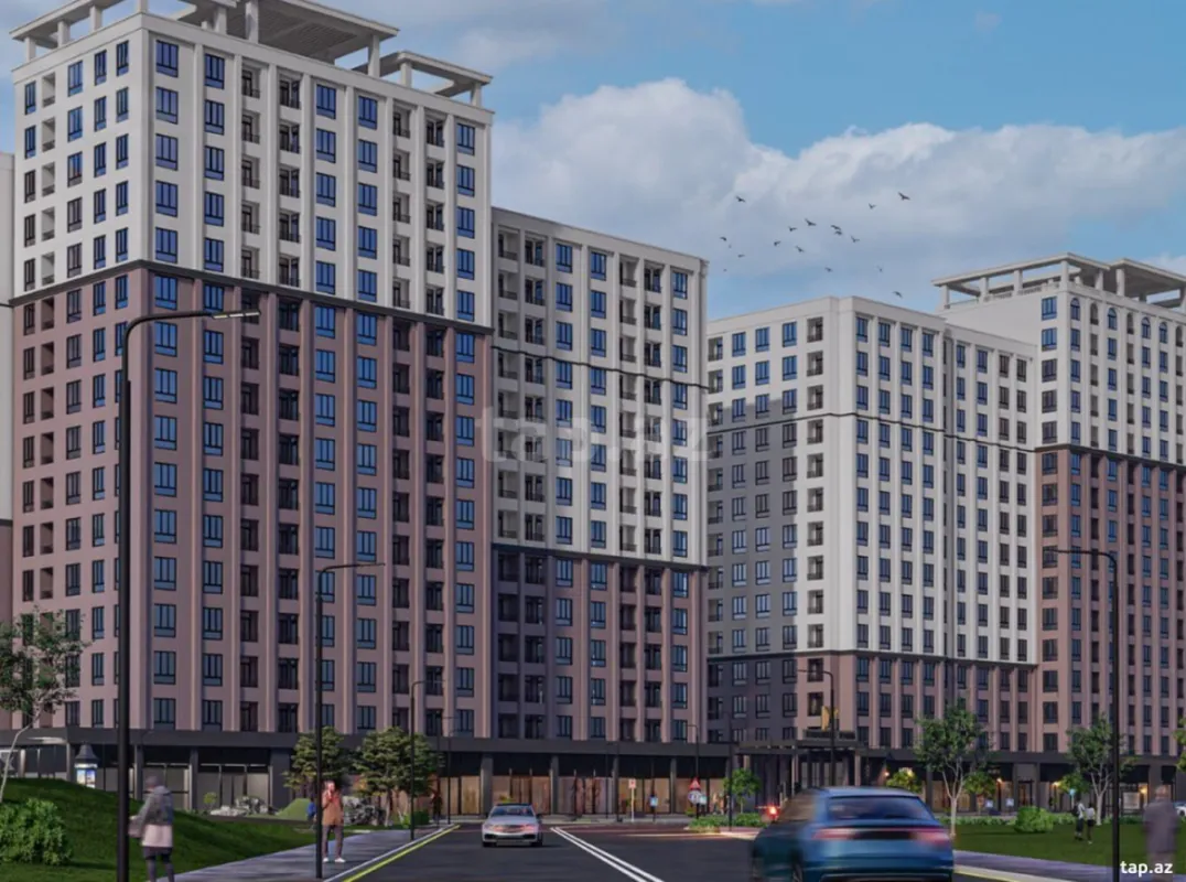 Satılır 1 otaqlı yeni tikili 51 m²