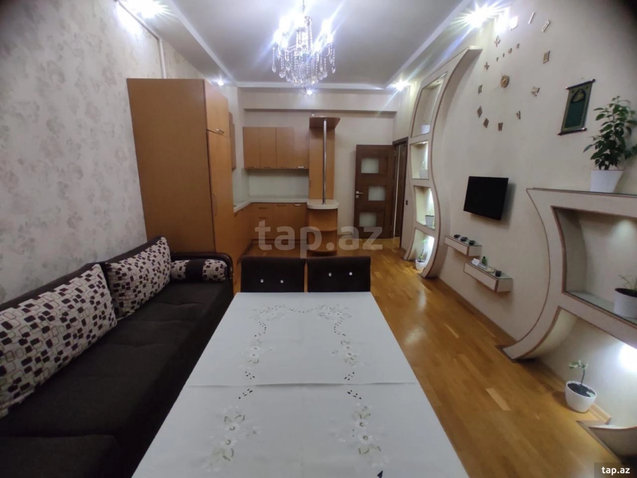 Kirayə verilir 2 otaqlı yeni tikili 55 m²