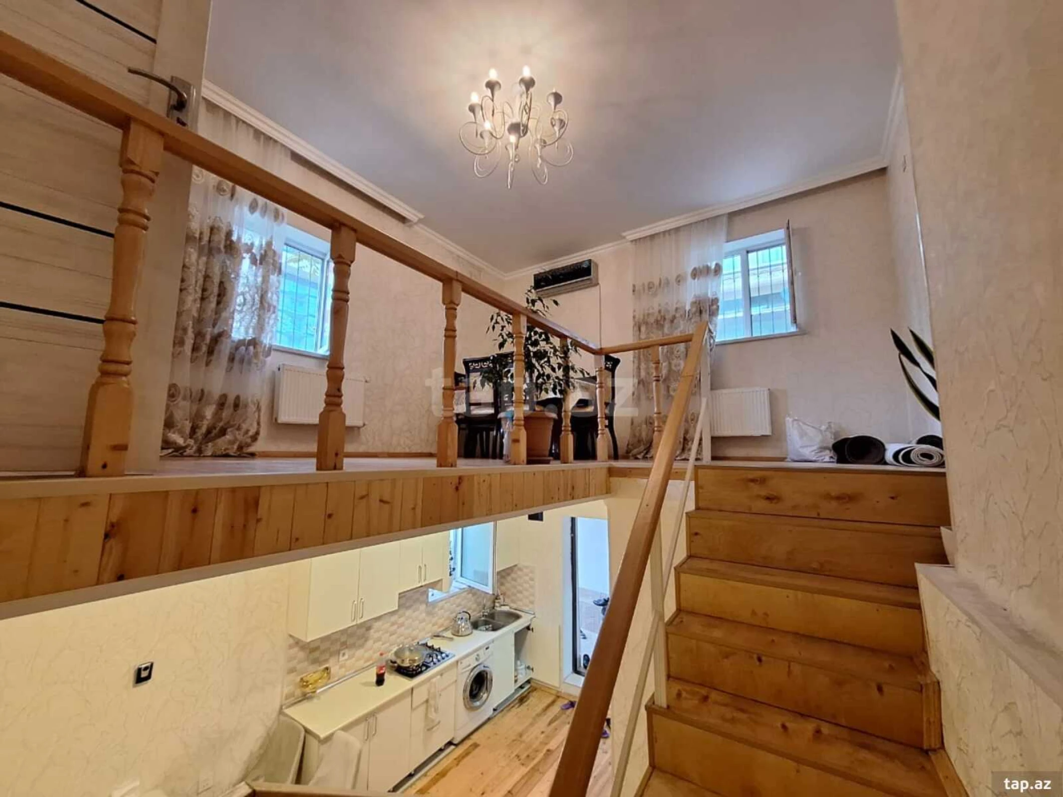 Kirayə verilir 3 otaqlı həyət evi