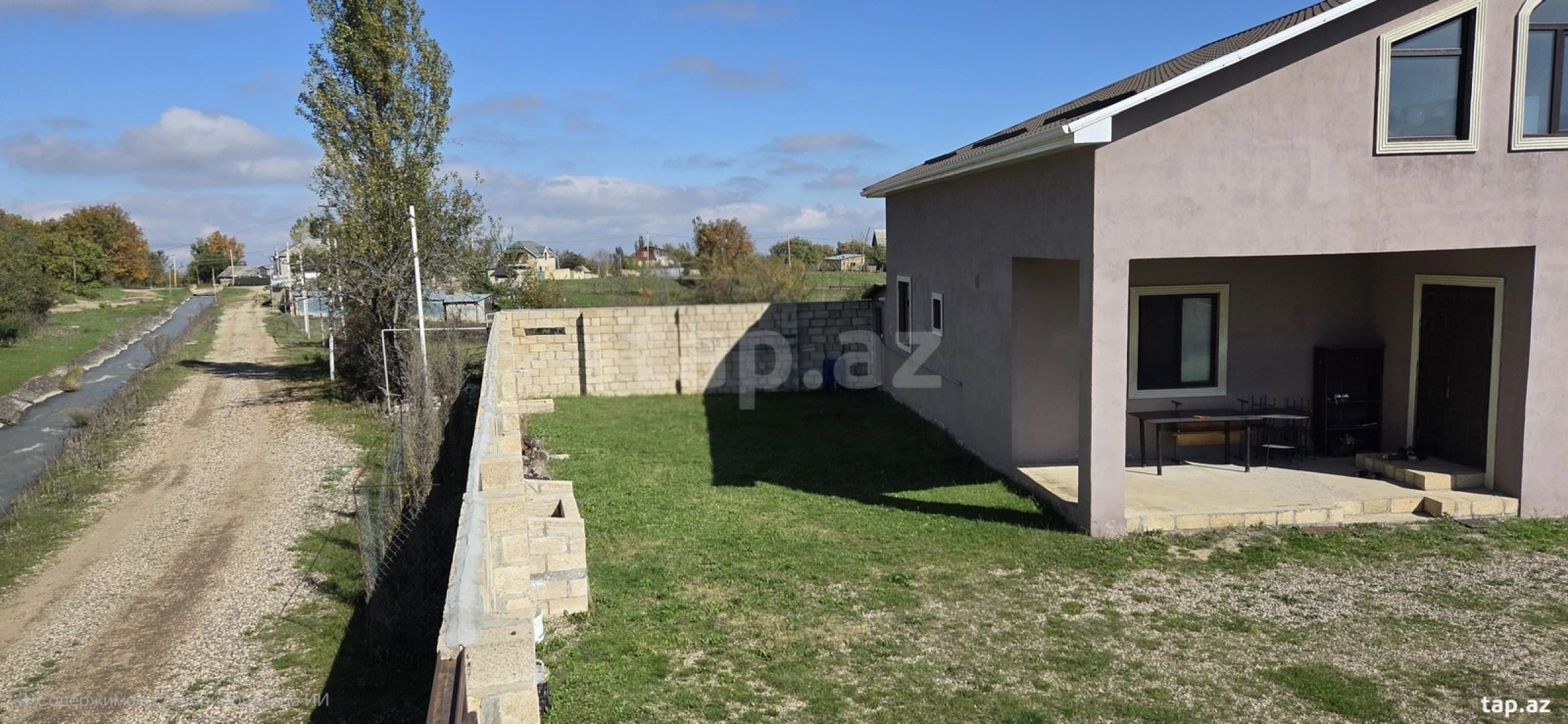 Kirayə verilir 3 otaqlı həyət evi