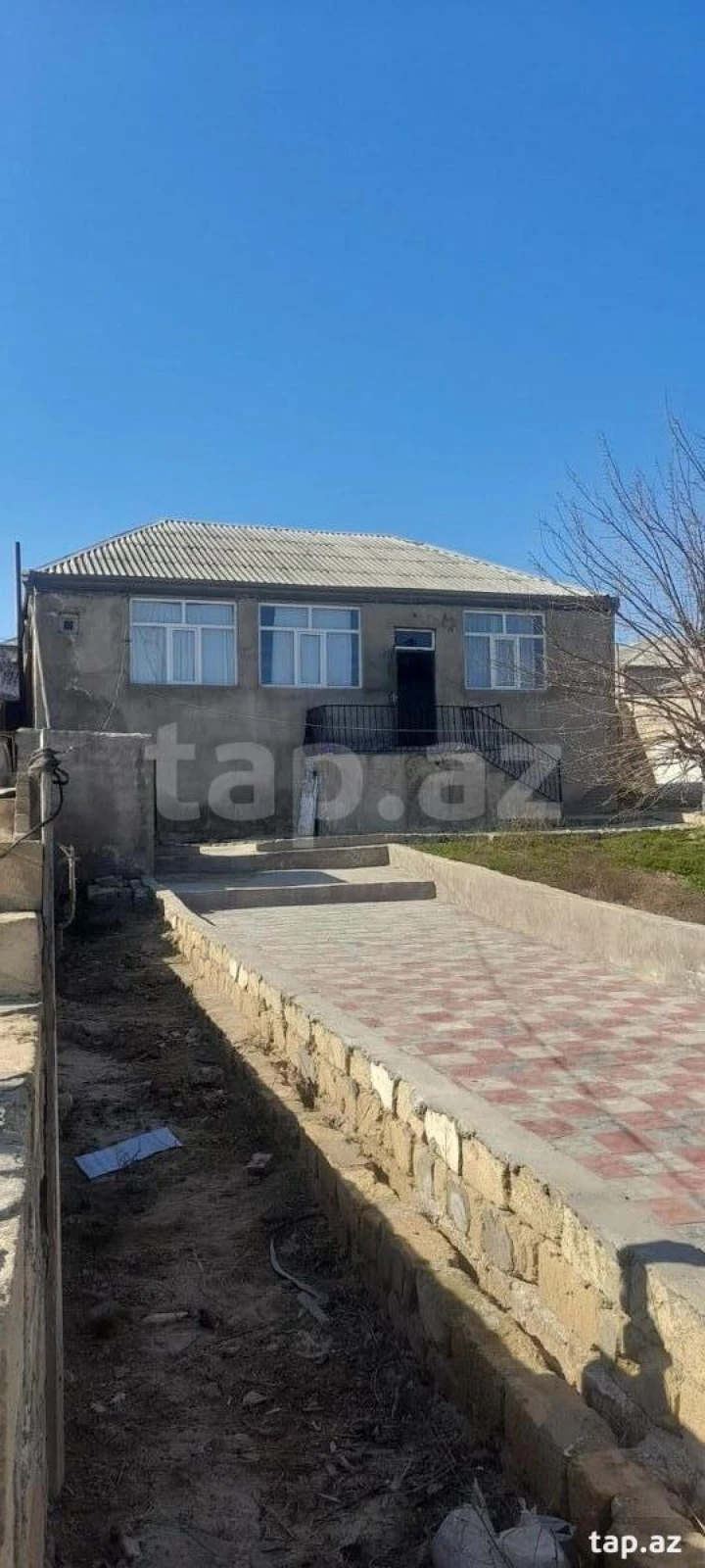 Kirayə verilir 3 otaqlı həyət evi