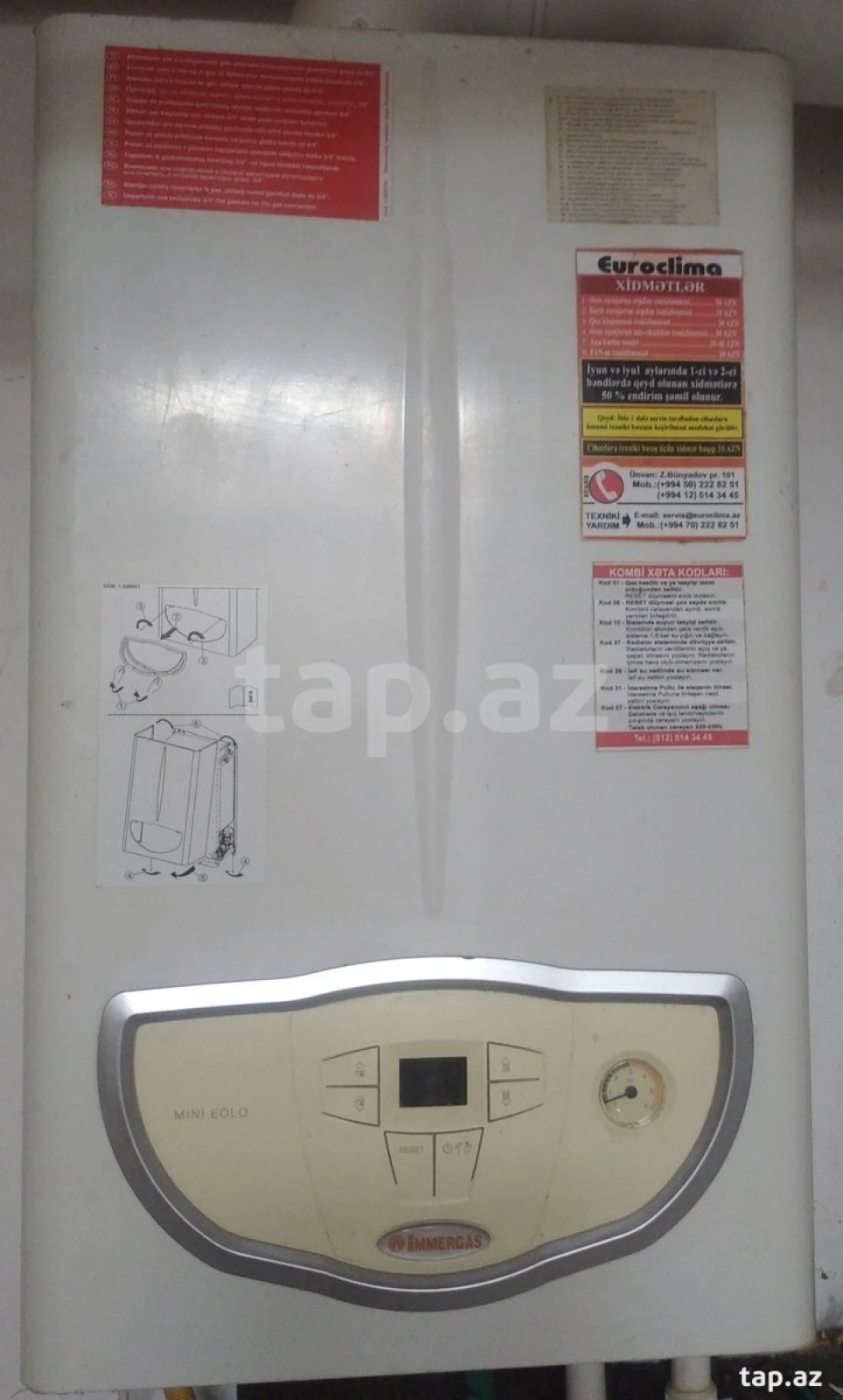 Kirayə verilir 3 otaqlı mənzil 70 m²