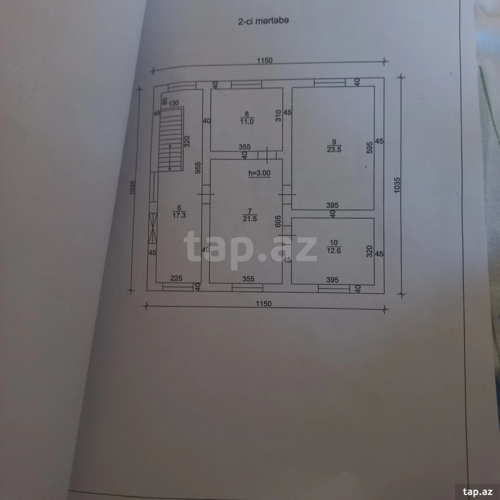 Satılır 5 otaqlı həyət evi