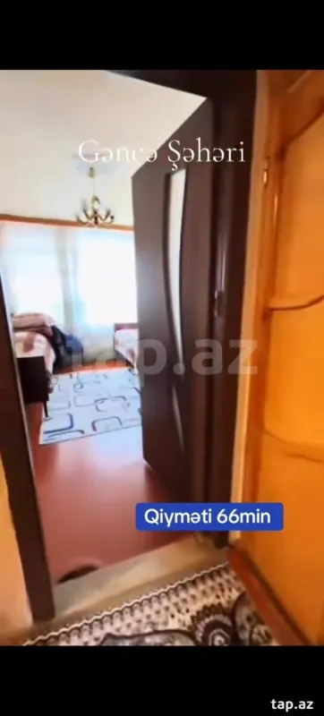 Satılır 3 otaqlı mənzil 62 m²