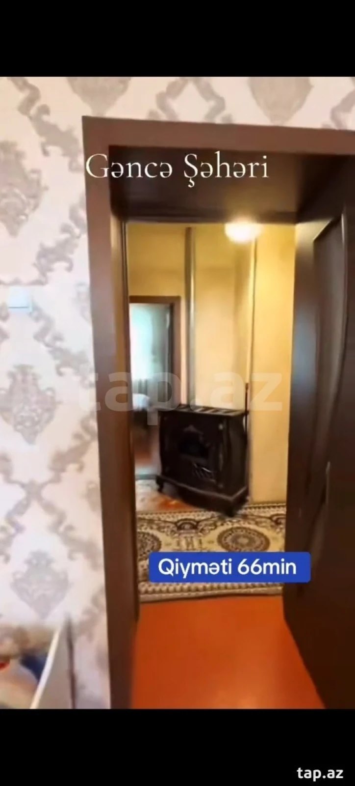 Satılır 3 otaqlı mənzil 62 m²
