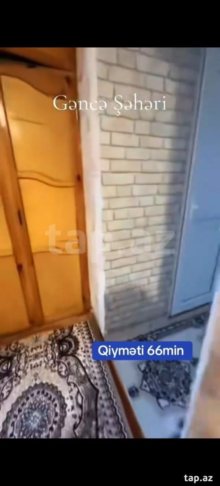 Satılır 3 otaqlı mənzil 62 m²