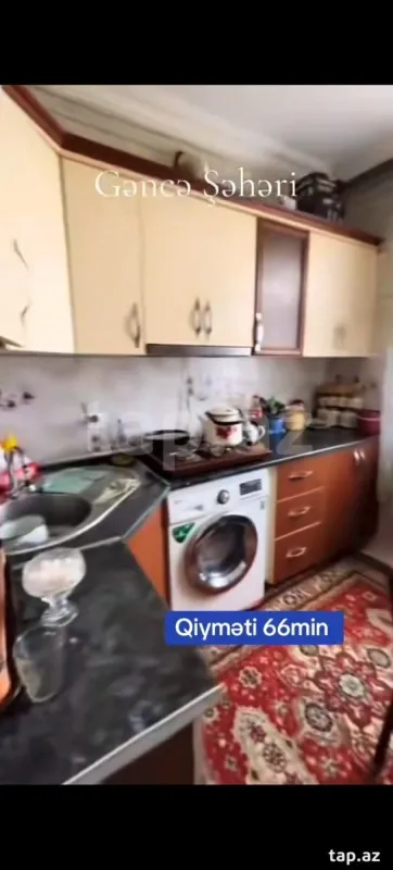 Satılır 3 otaqlı mənzil 62 m²