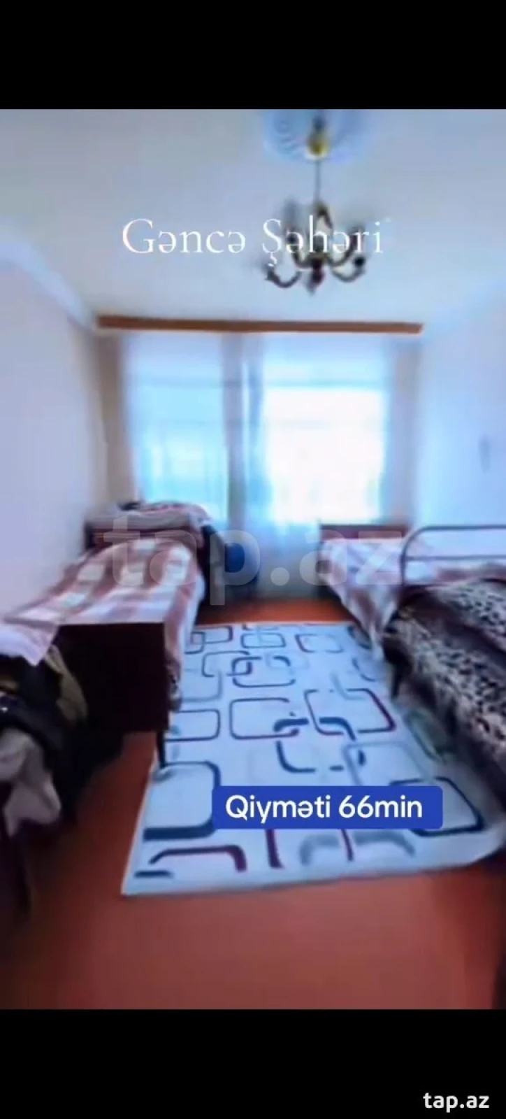 Satılır 3 otaqlı mənzil 62 m²