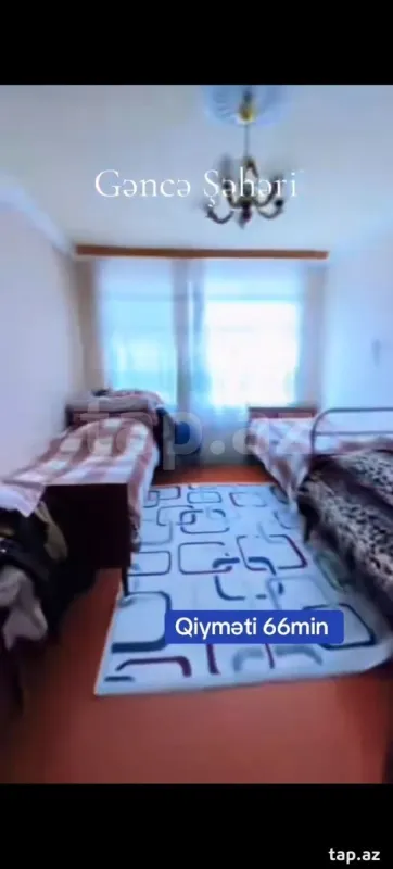 Satılır 3 otaqlı mənzil 62 m²