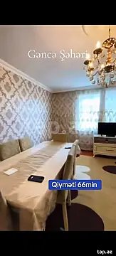 Satılır 3 otaqlı mənzil 62 m² — Gəncə 3 otaq 62.00 m²