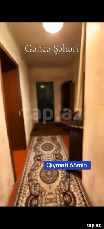 Satılır 3 otaqlı mənzil 62 m²