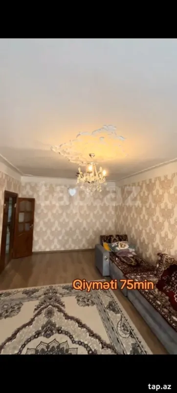 Satılır 3 otaqlı mənzil 65 m²