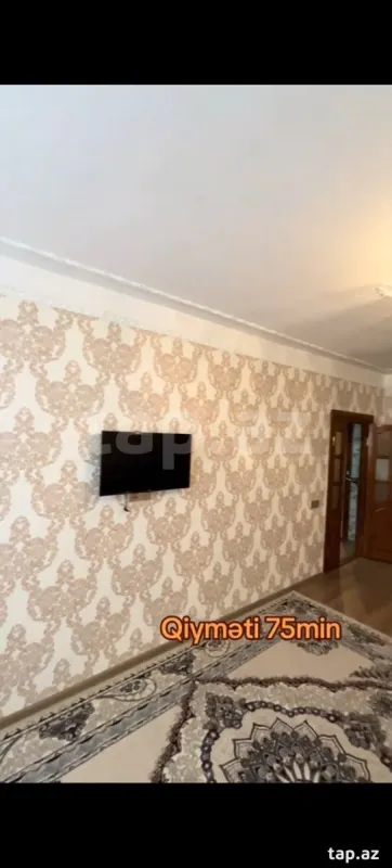 Satılır 3 otaqlı mənzil 65 m²