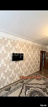 Satılır 3 otaqlı mənzil 65 m²