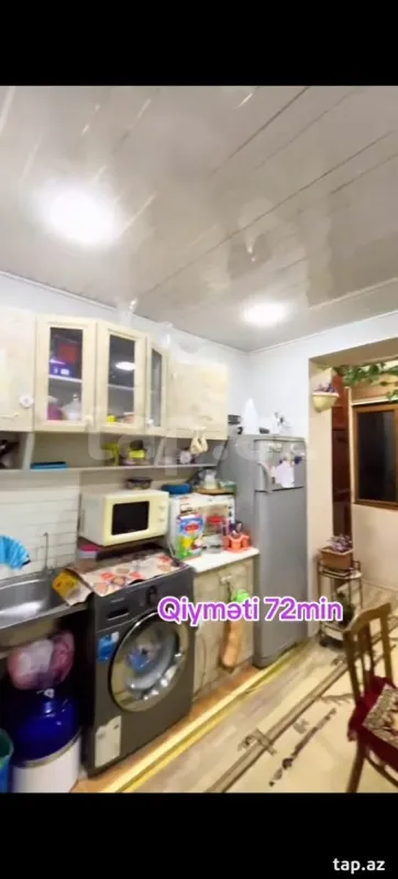 Satılır 4 otaqlı mənzil 65 m²