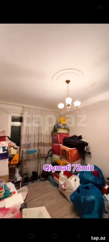 Satılır 4 otaqlı mənzil 65 m²