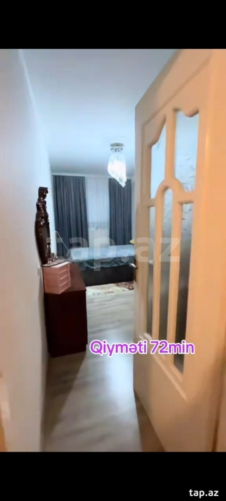 Satılır 4 otaqlı mənzil 65 m²