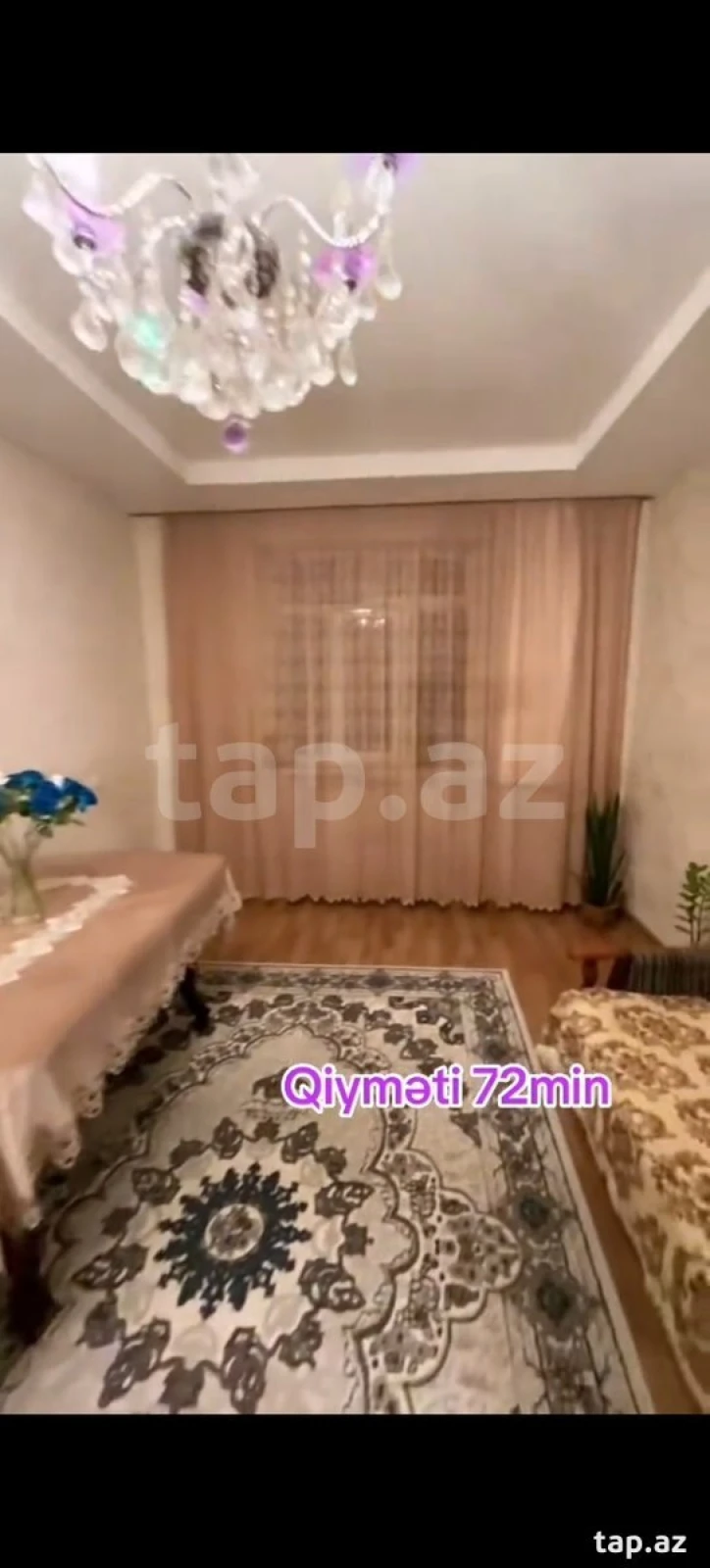 Satılır 4 otaqlı mənzil 65 m²